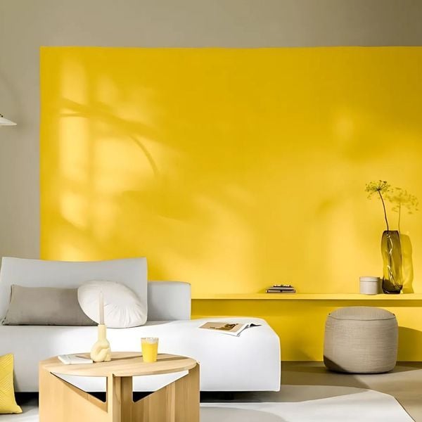 Un jaune ultra-dynamique pour un intérieur plein de gaieté