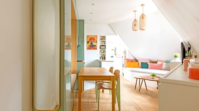 À Paris, ces petits appartements dévoilent leur potentiel
-
En photo : réalisation agence Neva
