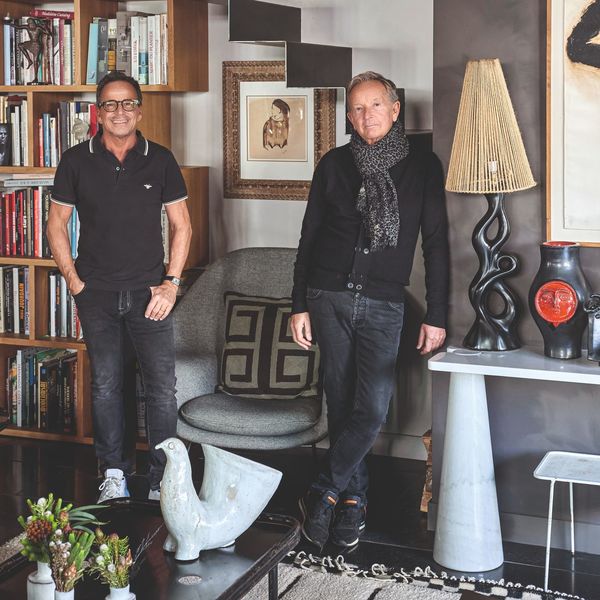 Portrait de Philippe Thelin et Thierry Gonzal, décorateurs et designers à Tours
